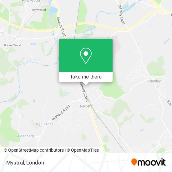 Mystral map
