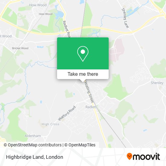Highbridge Land map