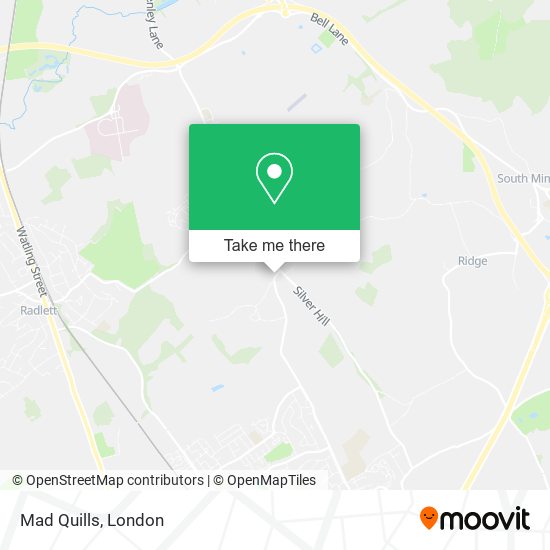 Mad Quills map