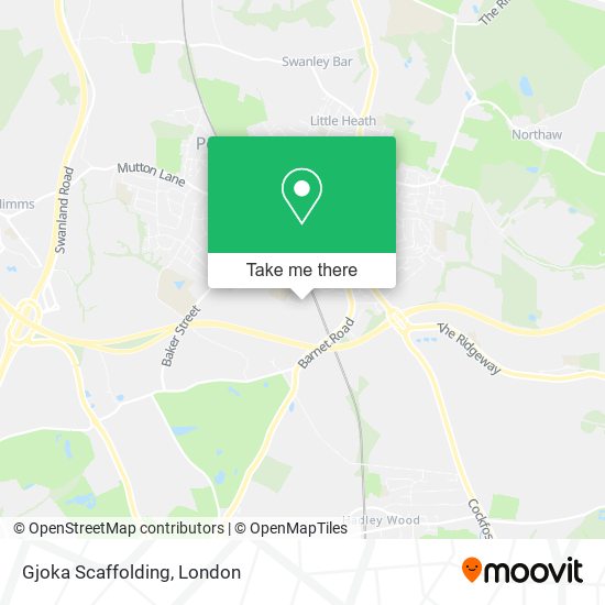 Gjoka Scaffolding map