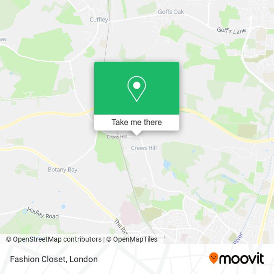 Fashion Closet map
