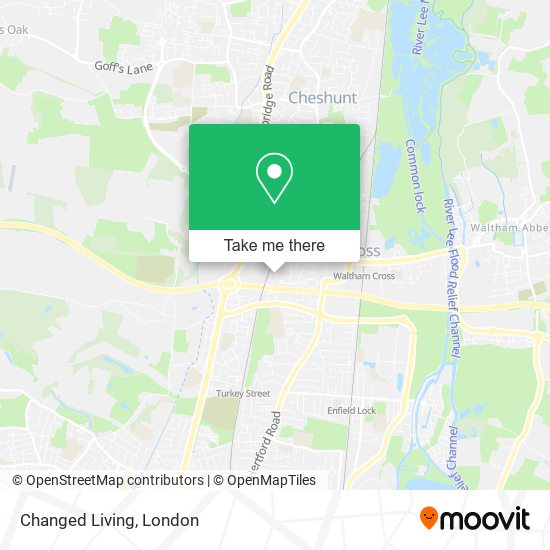 Changed Living map