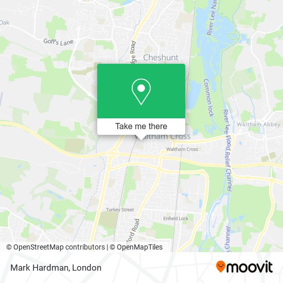 Mark Hardman map