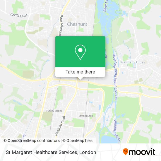 St Margaret Healthcare Services map