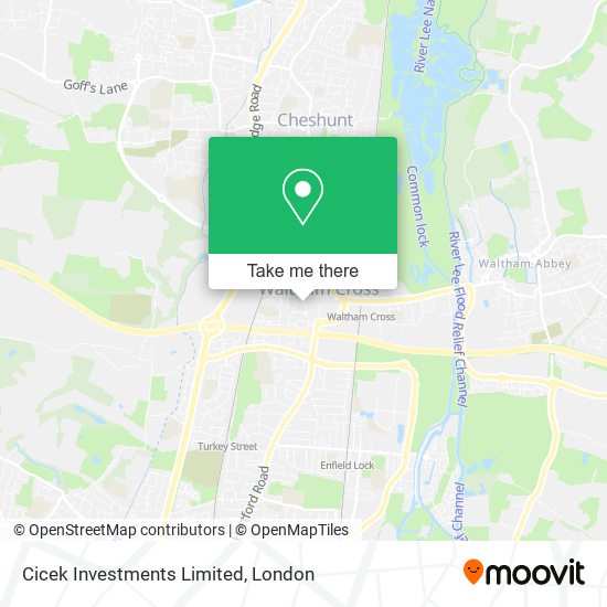 Cicek Investments Limited map