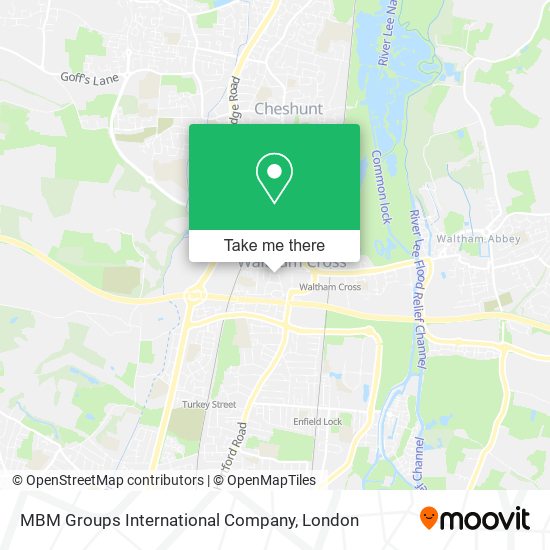 MBM Groups International Company map
