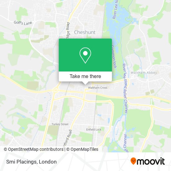 Smi Placings map
