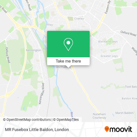 MR Fusebox Little Baldon map
