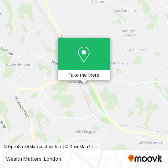 Wealth Matters map