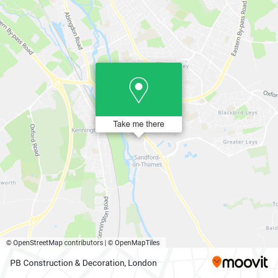 PB Construction & Decoration map