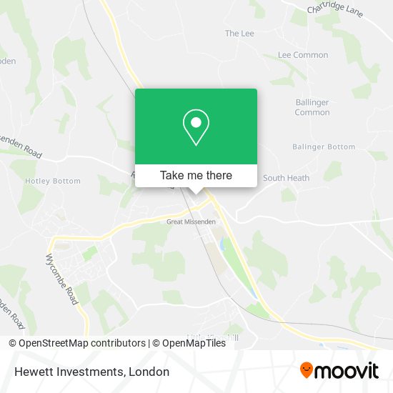 Hewett Investments map