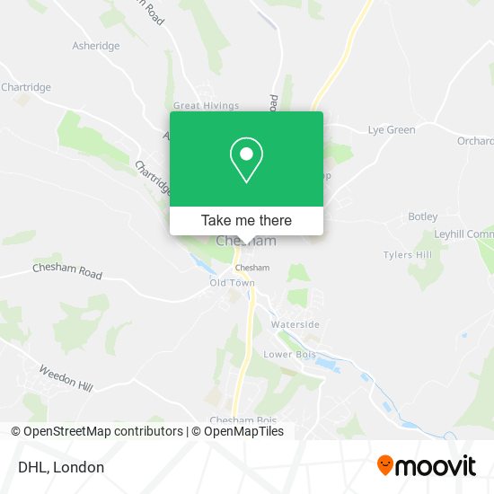 DHL map