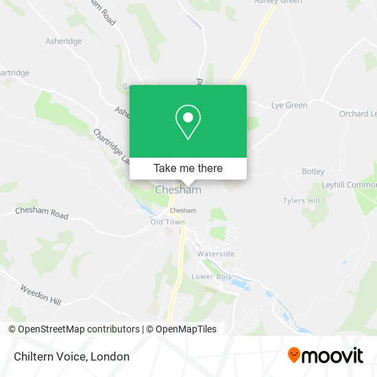 Chiltern Voice map