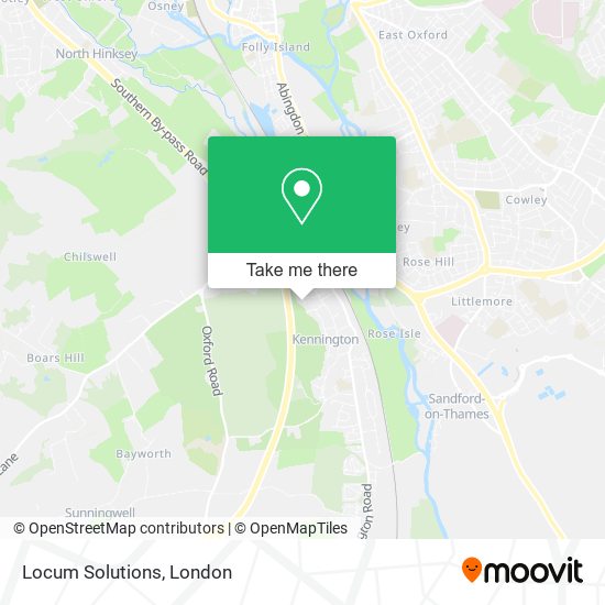 Locum Solutions map