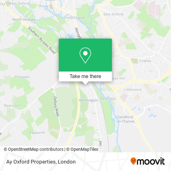 Ay Oxford Properties map
