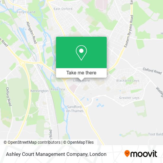 Ashley Court Management Company map
