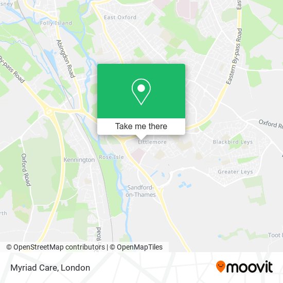 Myriad Care map
