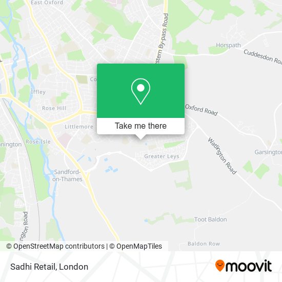 Sadhi Retail map
