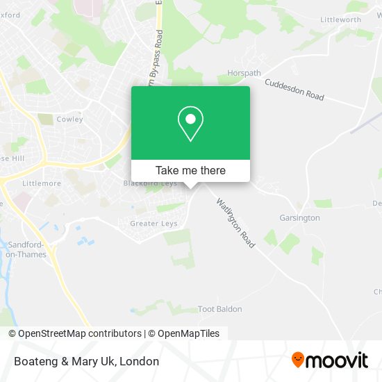 Boateng & Mary Uk map