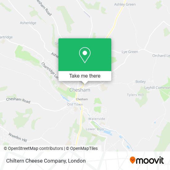 Chiltern Cheese Company map