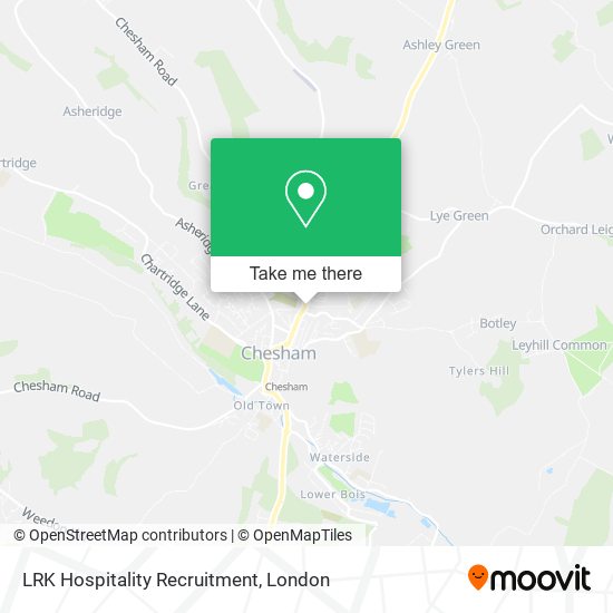 LRK Hospitality Recruitment map
