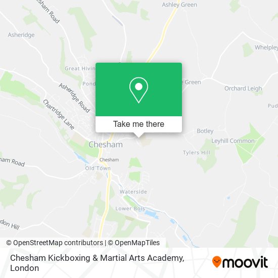 Chesham Kickboxing & Martial Arts Academy map