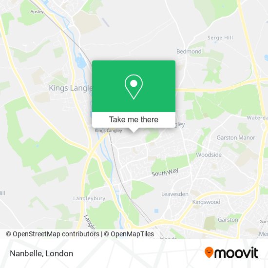 Nanbelle map