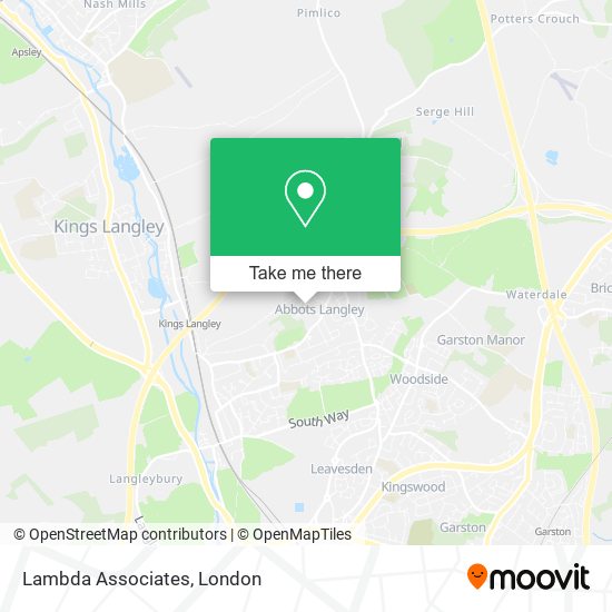 Lambda Associates map