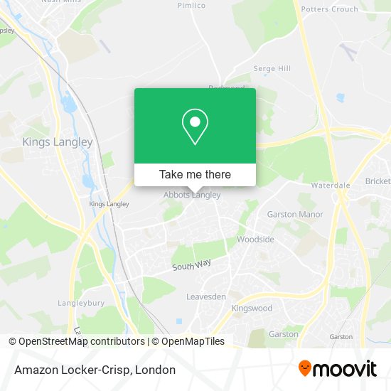 Amazon Locker-Crisp map