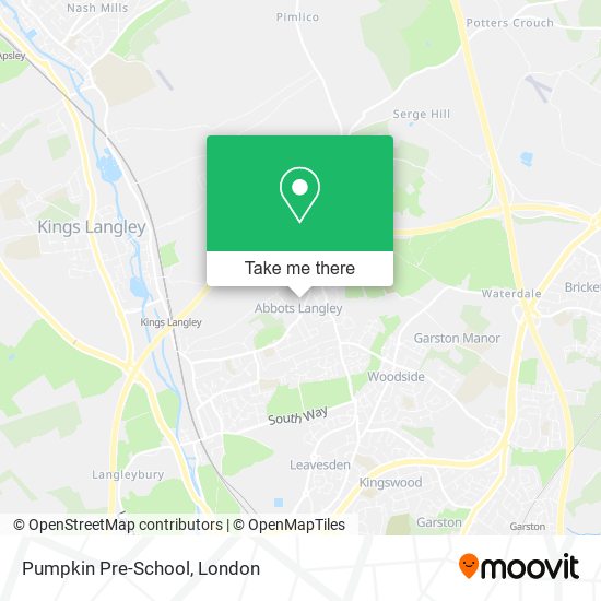 Pumpkin Pre-School map