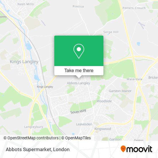 Abbots Supermarket map