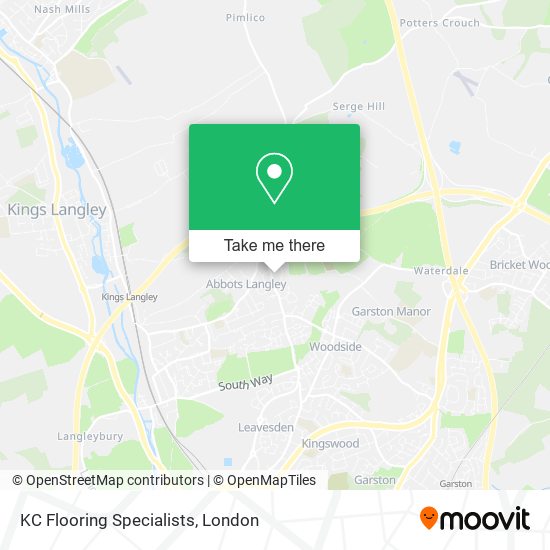KC Flooring Specialists map
