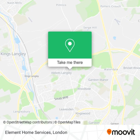 Element Home Services map