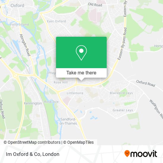 Im Oxford & Co map