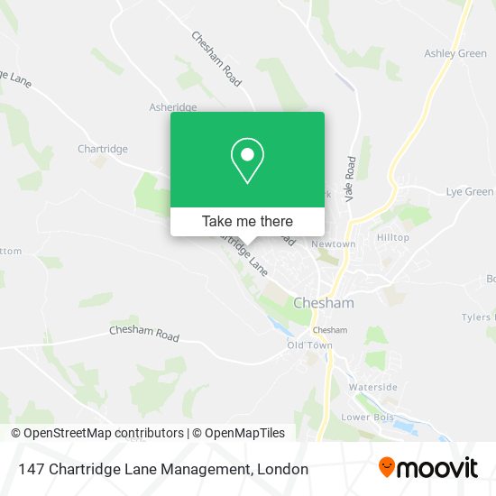 147 Chartridge Lane Management map