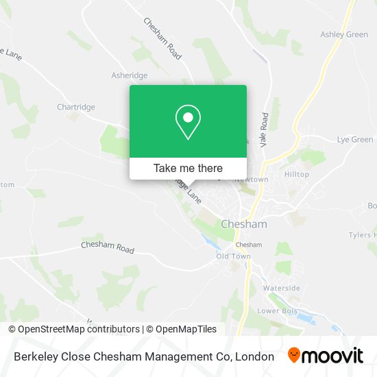 Berkeley Close Chesham Management Co map