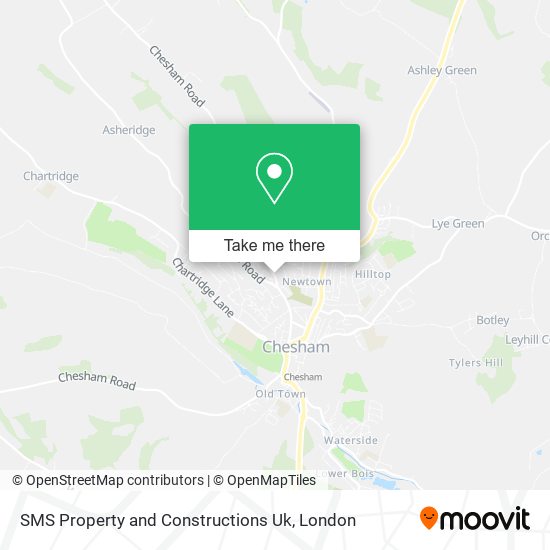 SMS Property and Constructions Uk map