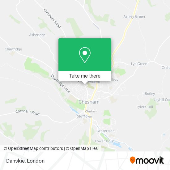 Danskie map