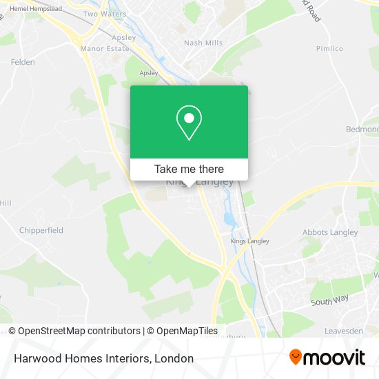 Harwood Homes Interiors map