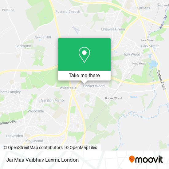Jai Maa Vaibhav Laxmi map