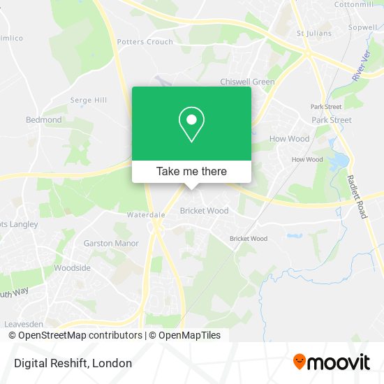 Digital Reshift map
