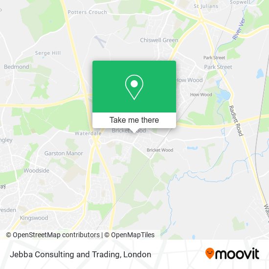 Jebba Consulting and Trading map