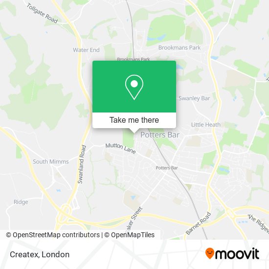 Createx map