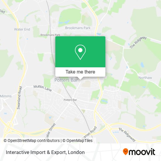 Interactive Import & Export map