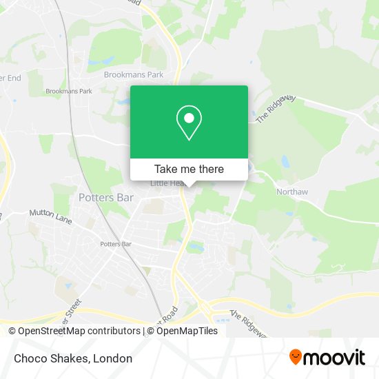 Choco Shakes map
