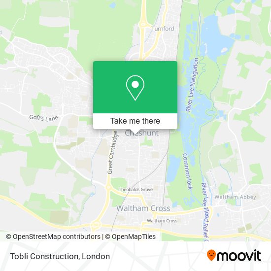 Tobli Construction map