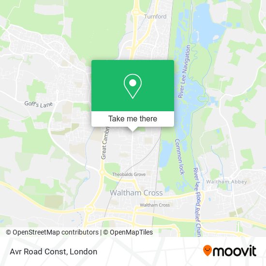 Avr Road Const map