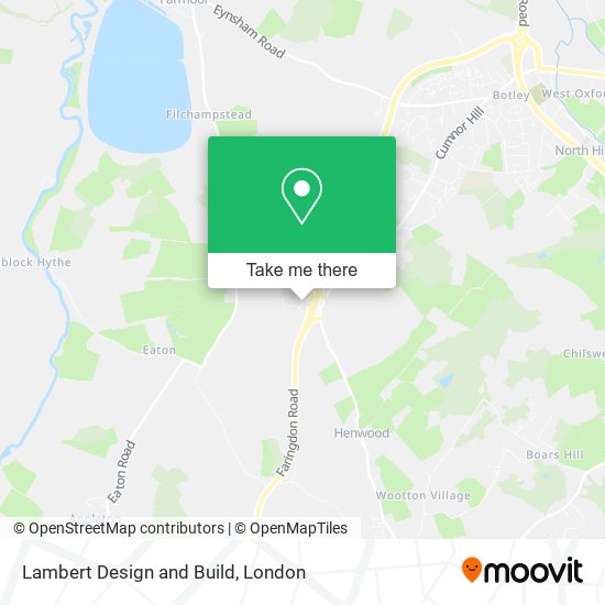 Lambert Design and Build map