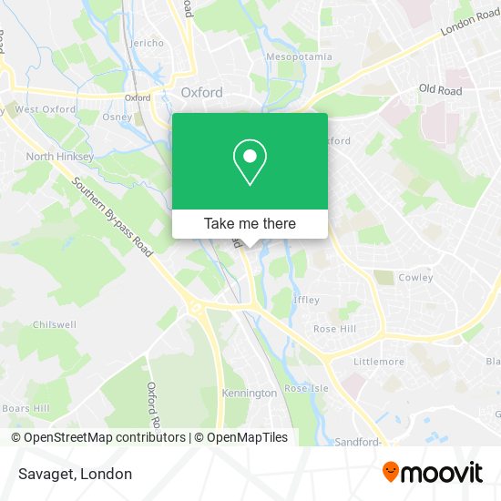 Savaget map