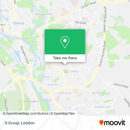 S-Group map